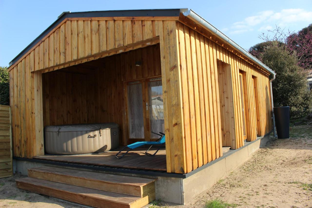 Chalet Esprit Zen Et Nature Avec Spa Saint-Hilaire-de-Riez Ngoại thất bức ảnh