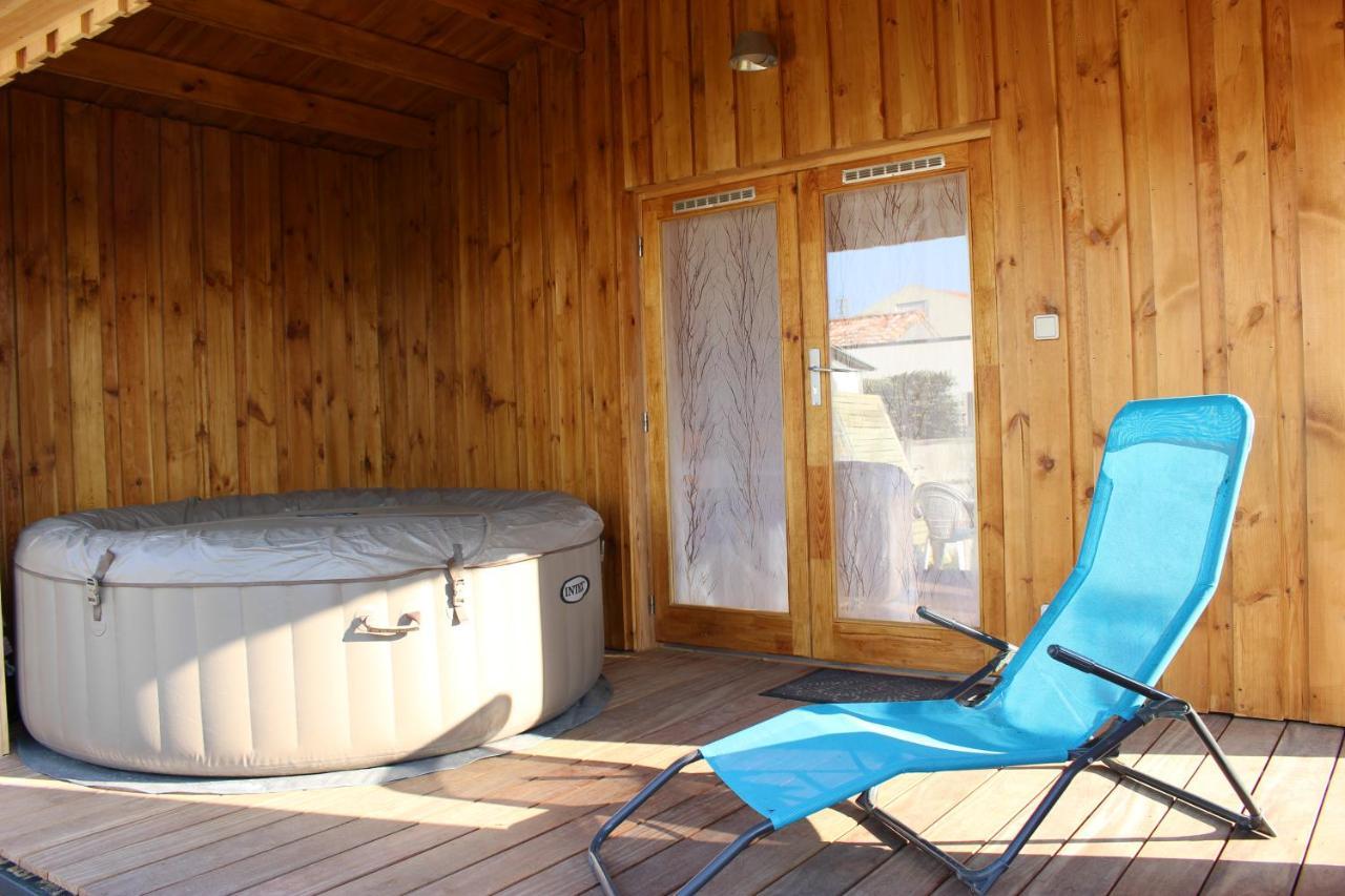 Chalet Esprit Zen Et Nature Avec Spa Saint-Hilaire-de-Riez Ngoại thất bức ảnh